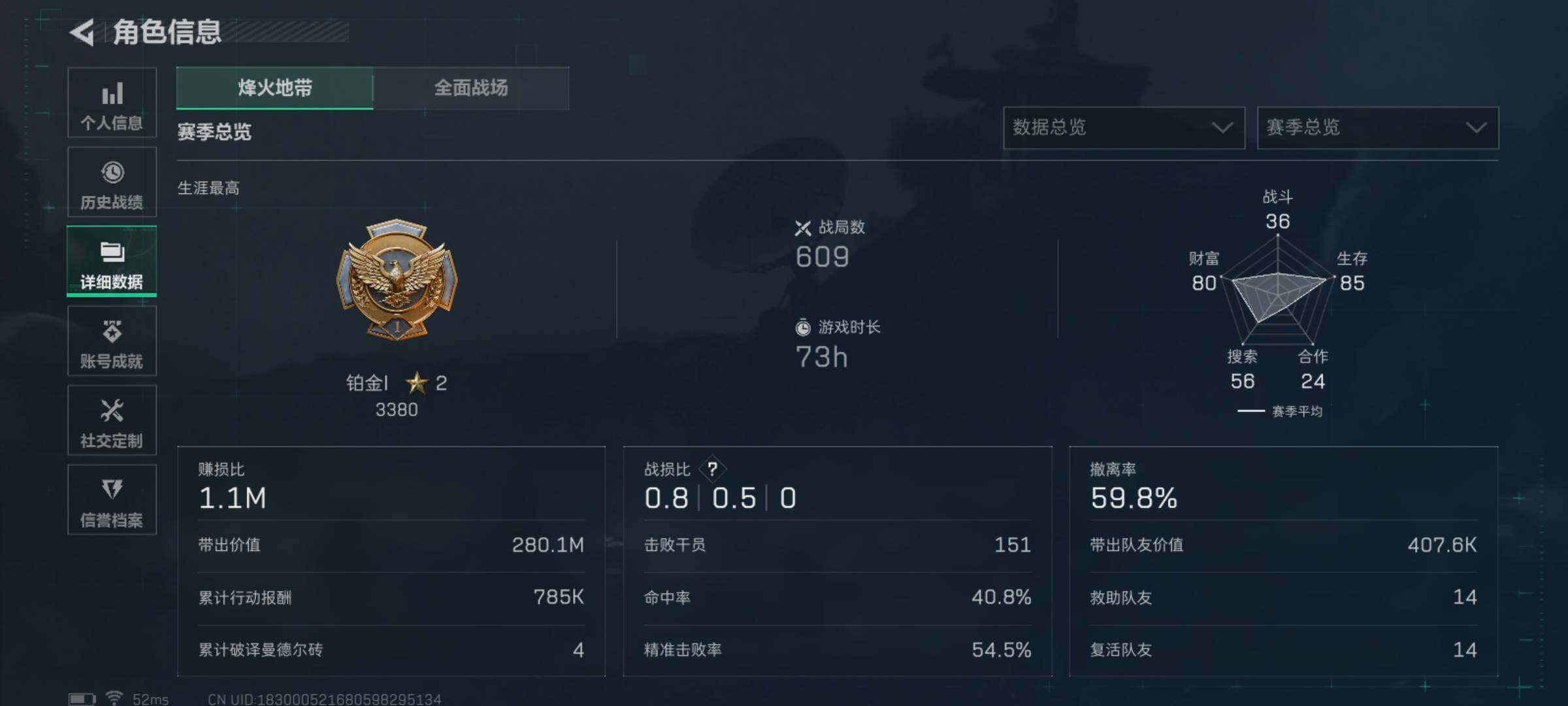 SJZQM426596三角洲行动账号详情图6 SJZQM426596三角洲行动账号详情图6