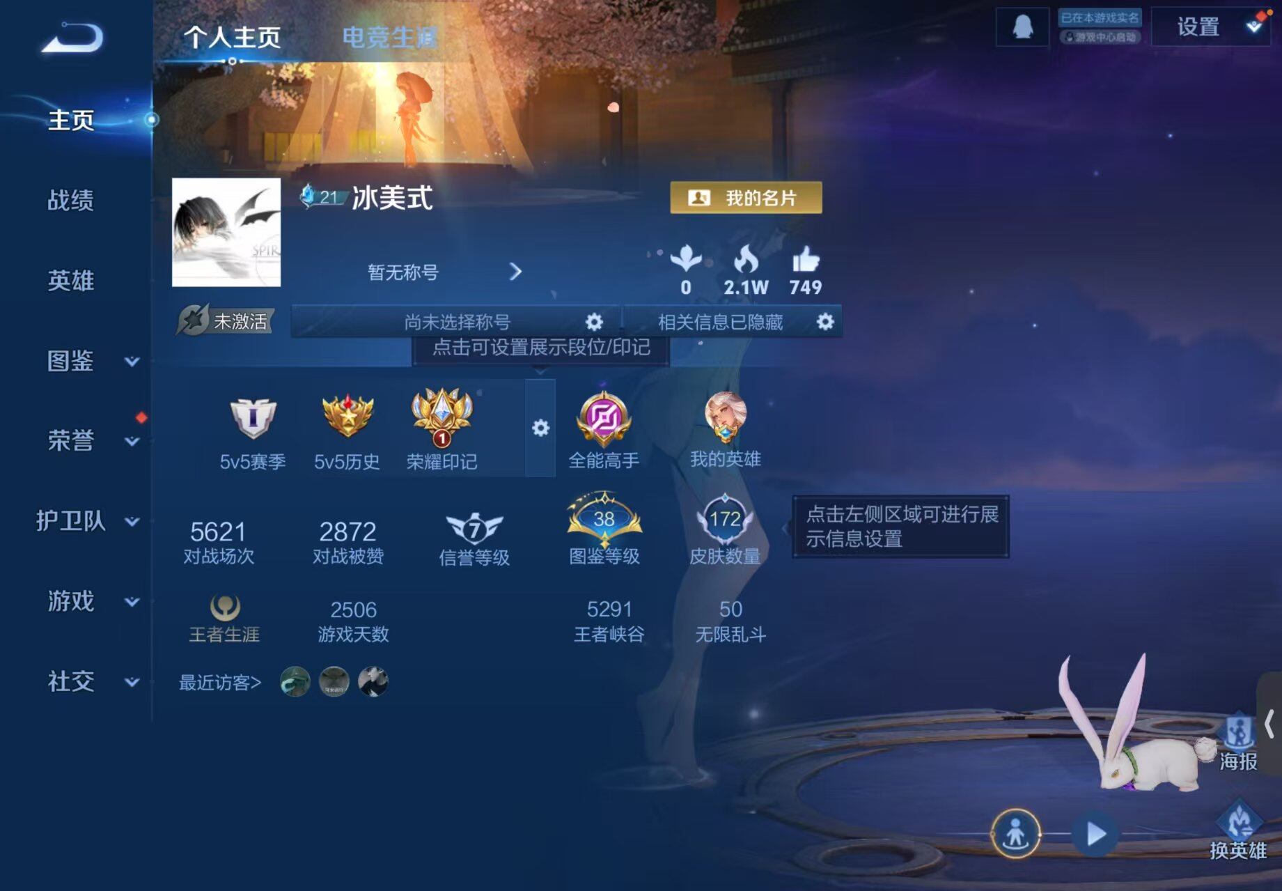 WZQM476418王者荣耀账号详情图6 WZQM476418王者荣耀账号详情图6