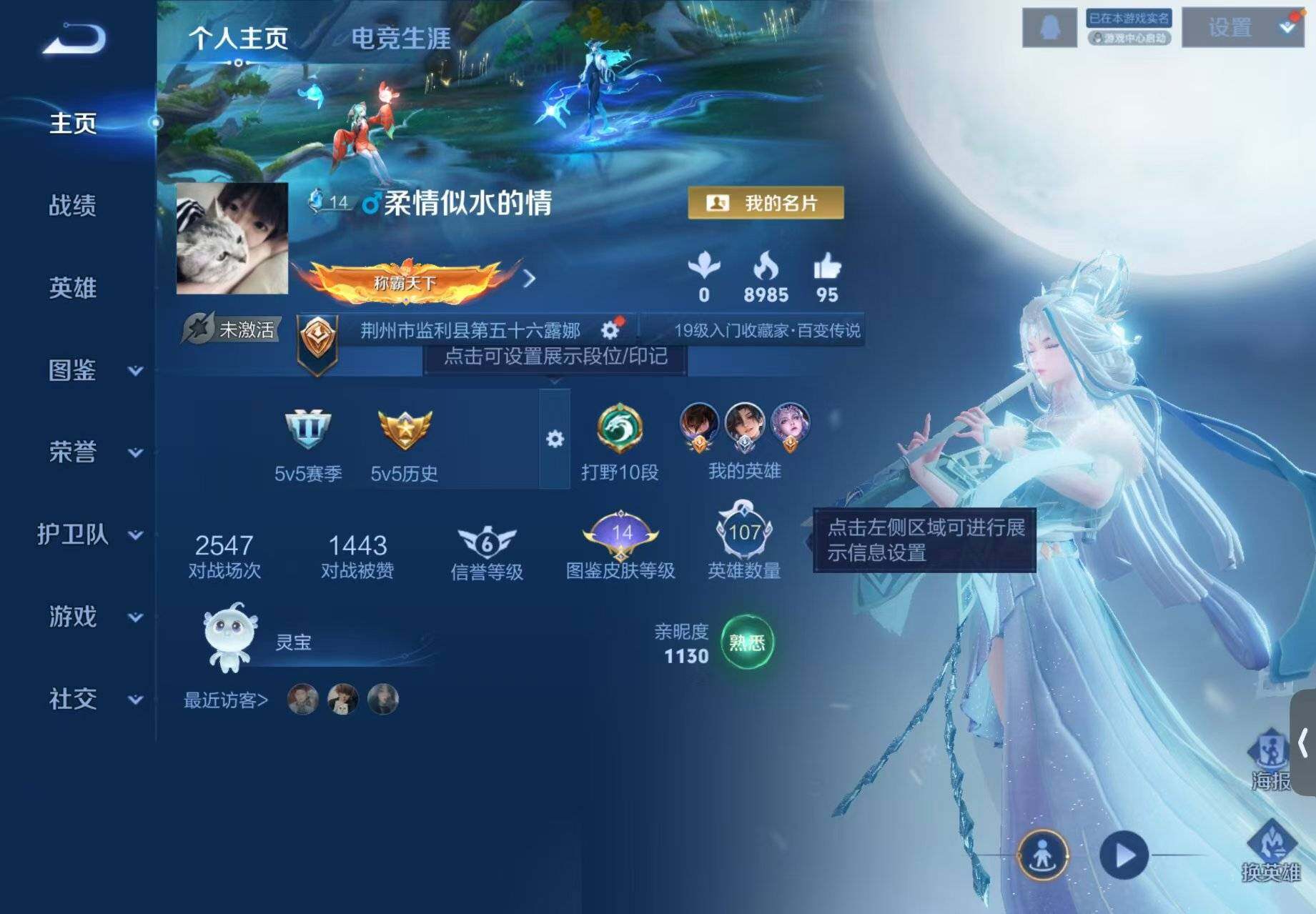 WZQM476436王者荣耀账号详情图5 WZQM476436王者荣耀账号详情图5