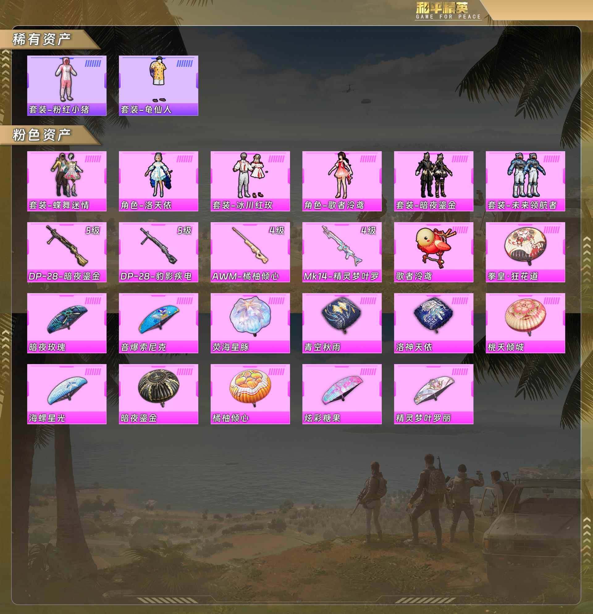 HPQM478428和平精英账号详情图5