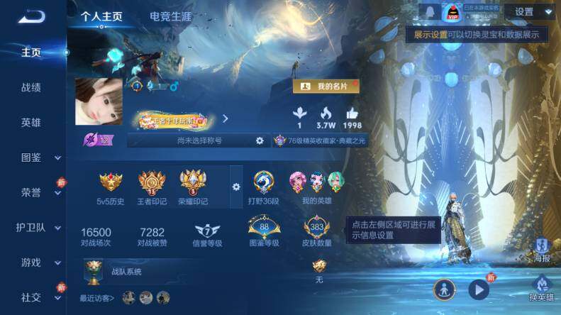 WZLX485529王者荣耀账号详情图8