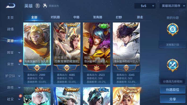 WZCMW485531王者荣耀账号详情图10