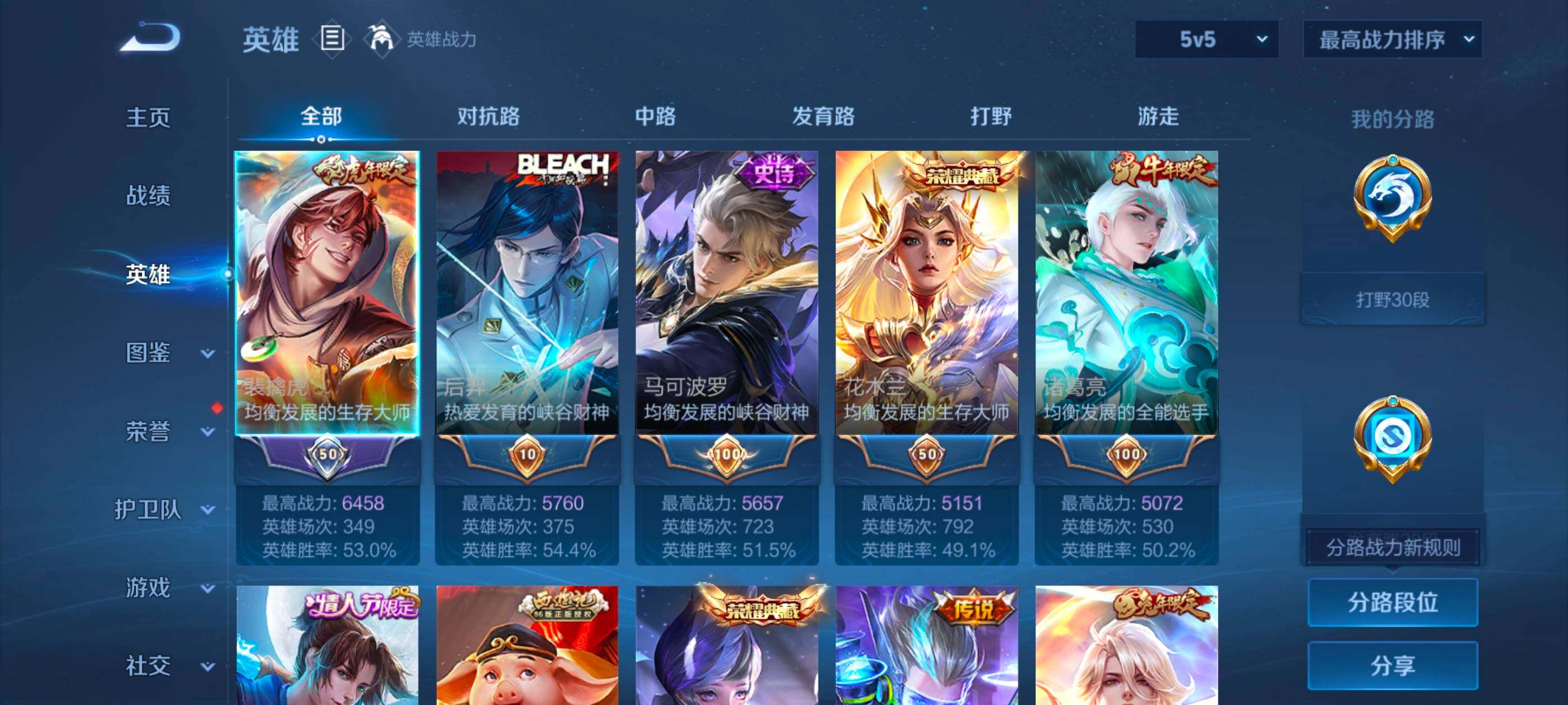 WZDN489914王者荣耀账号详情图4