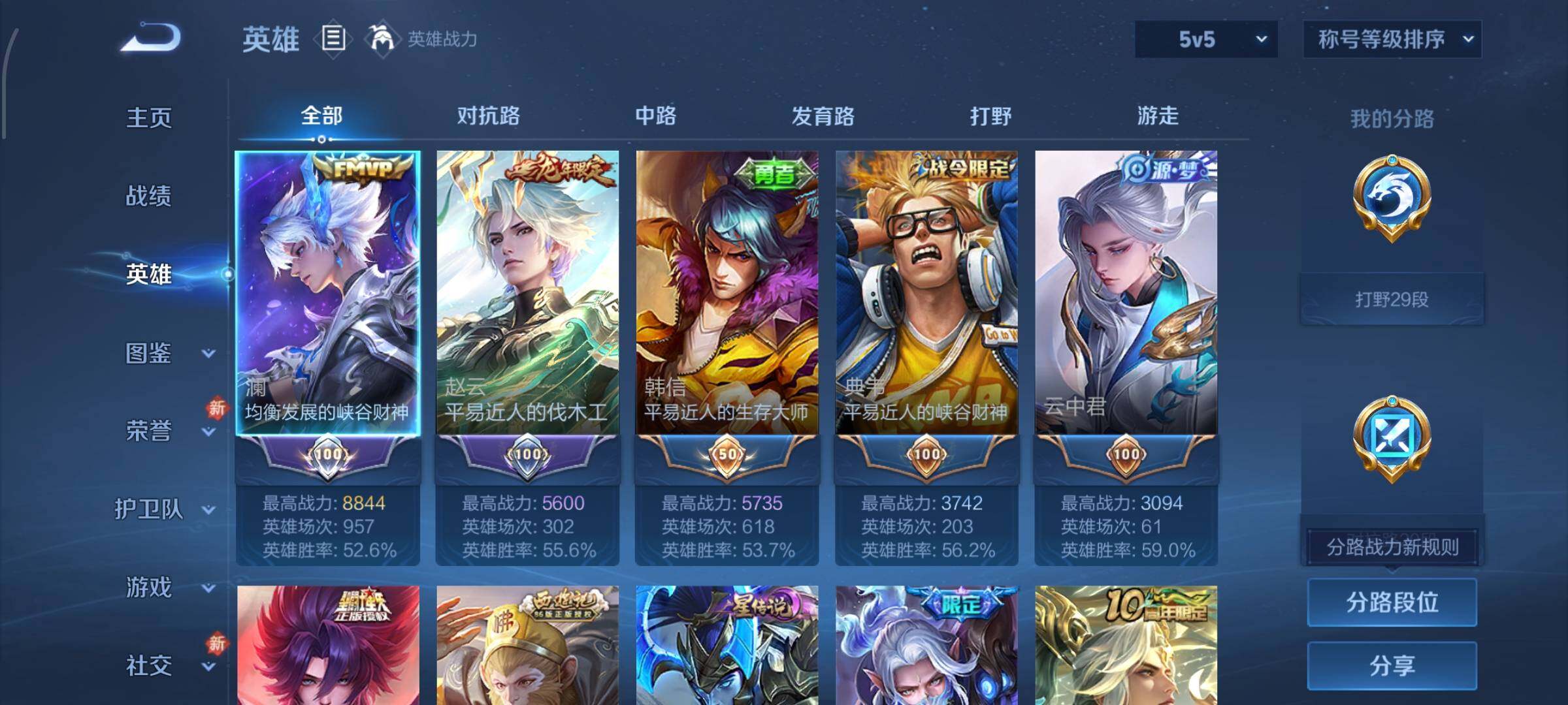 WZCMW478797王者荣耀账号详情图3