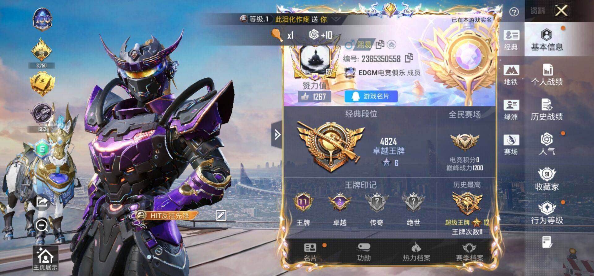 HPKG466649和平精英账号详情图25