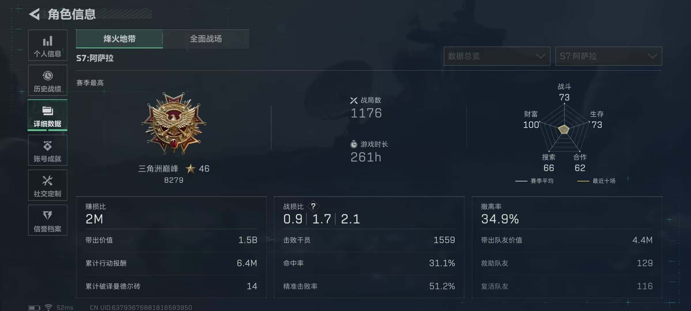 SJZQM427092三角洲行动账号详情图8 SJZQM427092三角洲行动账号详情图8