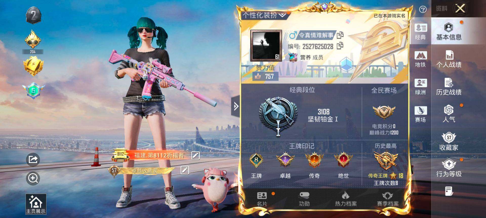 HPQM440196和平精英账号详情图3