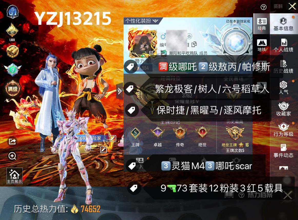 HPQM495360和平精英账号详情图3