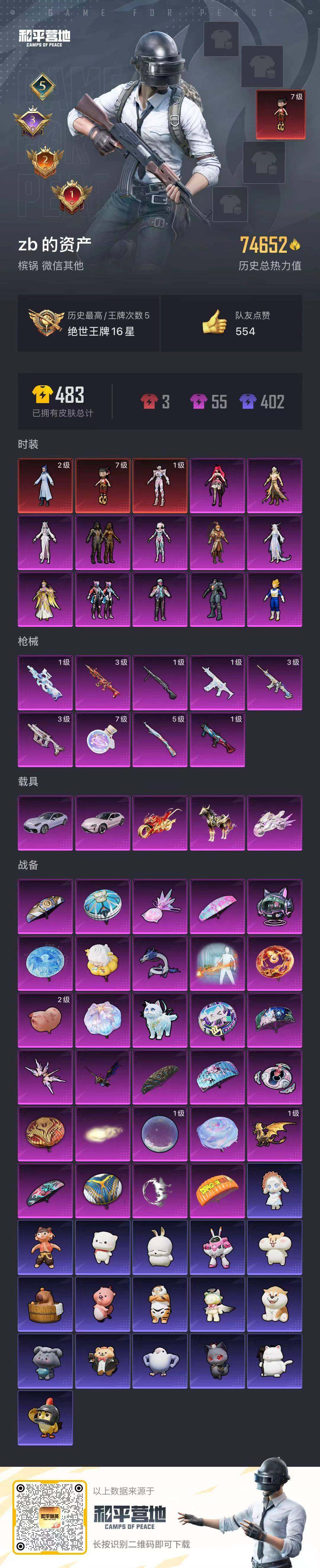 HPQM495360和平精英账号详情图12