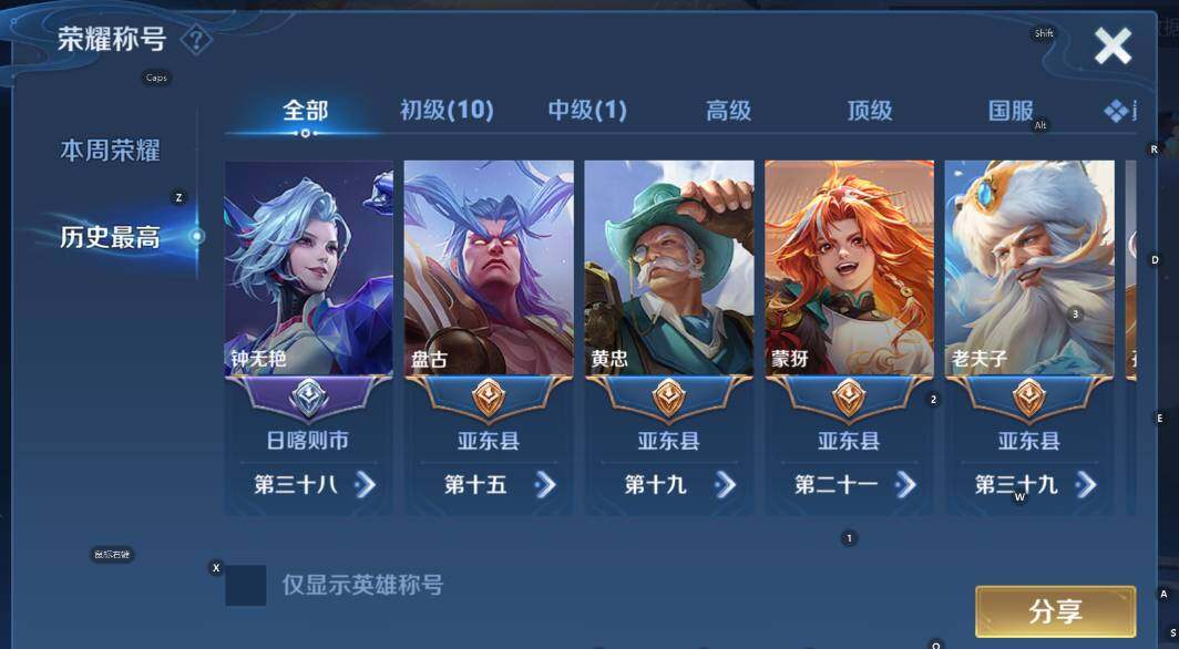 WZCMW478013王者荣耀账号详情图9