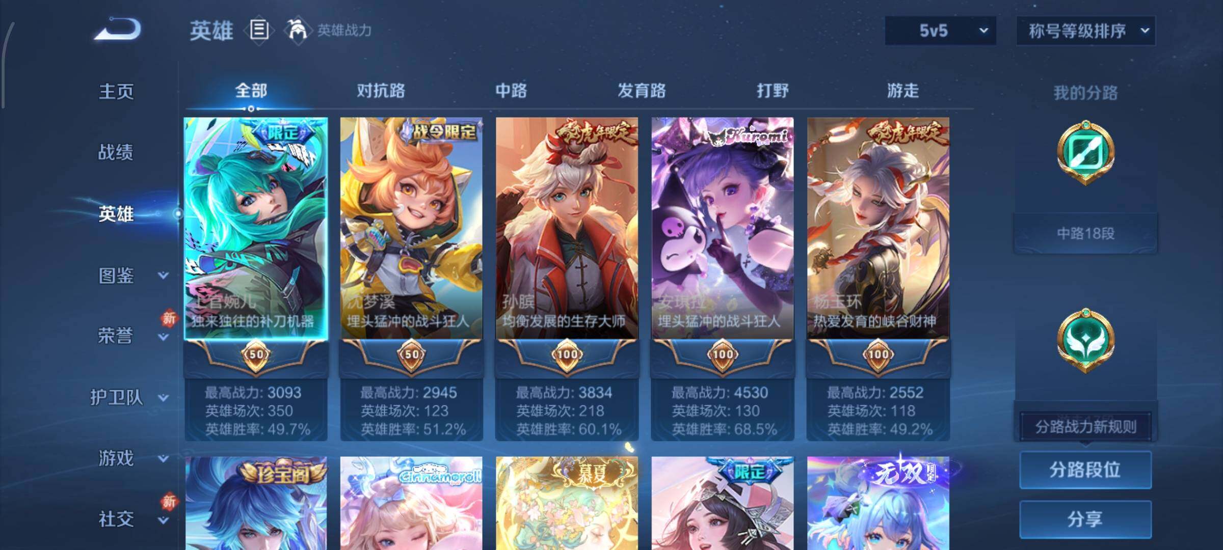 WZCMW482681王者荣耀账号详情图3