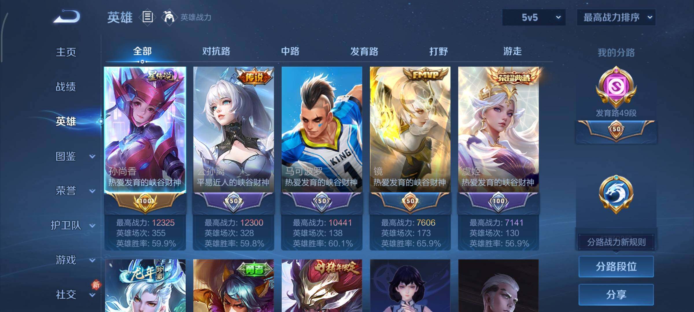 WZCMY499231王者荣耀账号详情图3