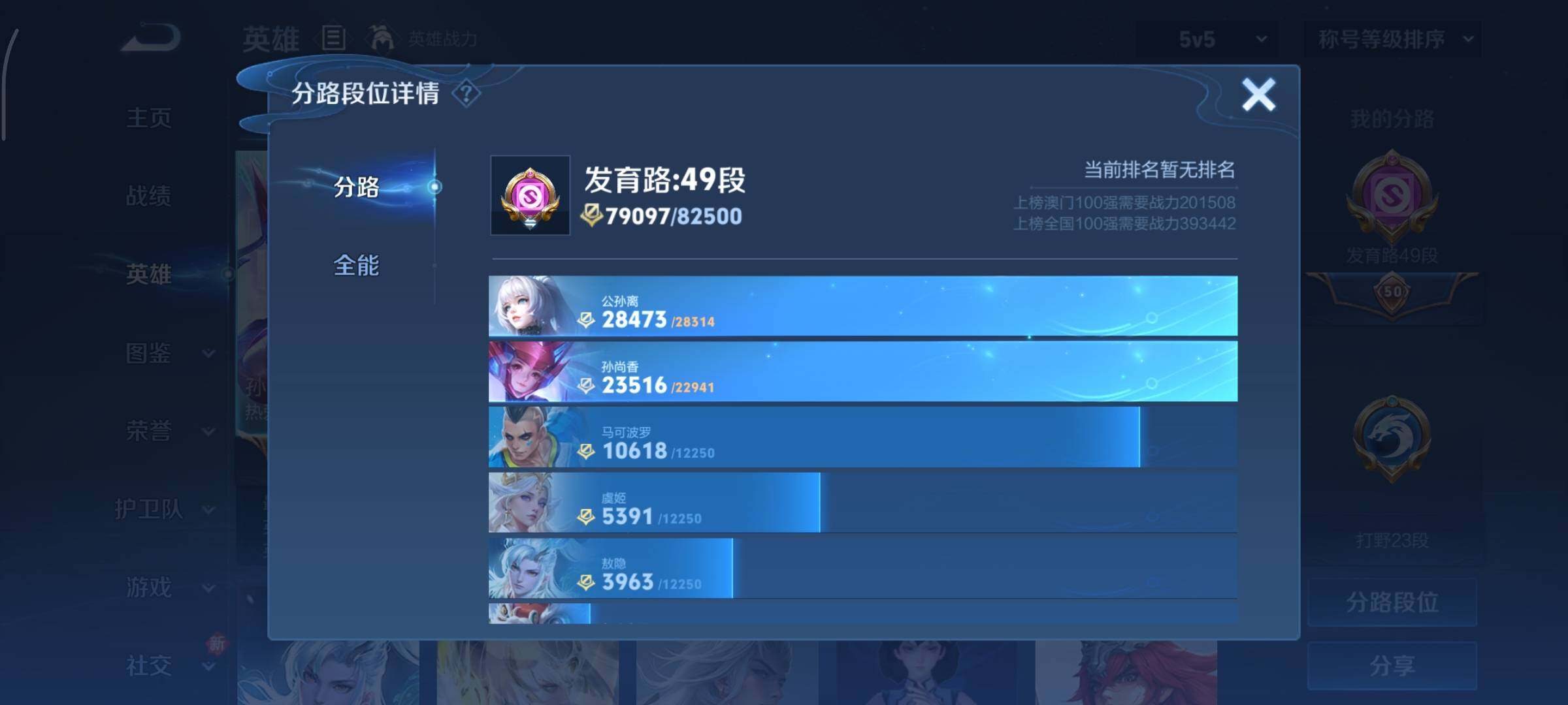 WZCMY499231王者荣耀账号详情图5