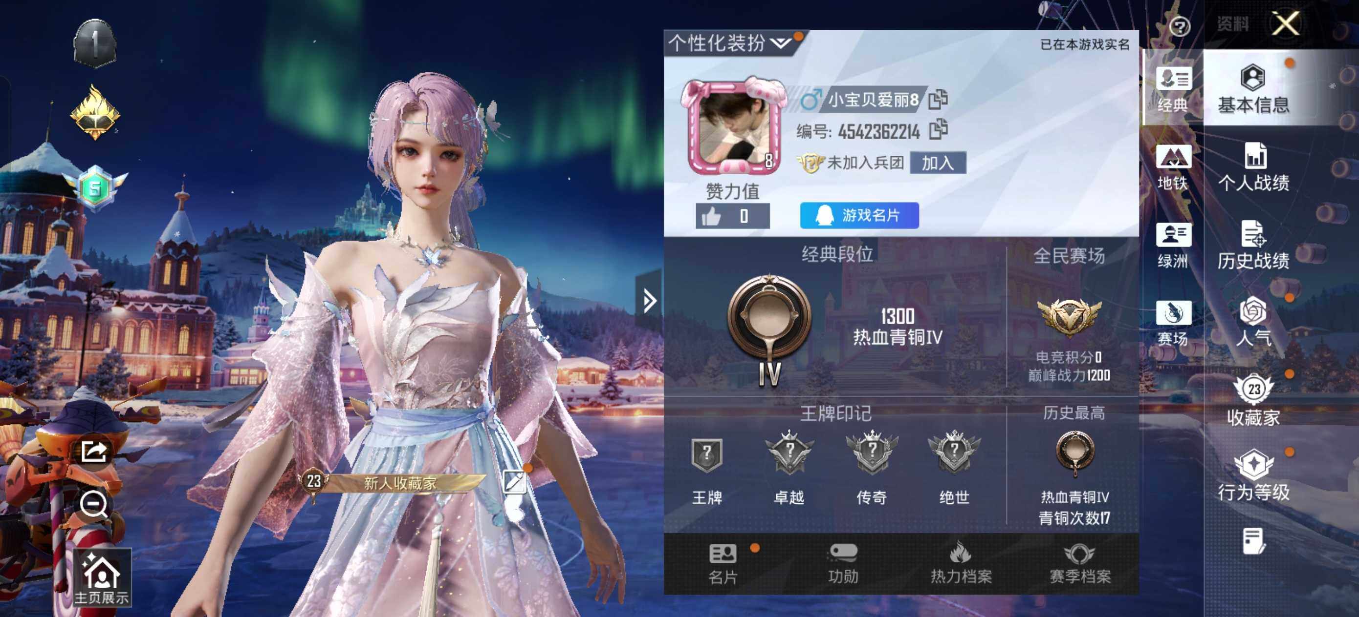 HPLE441358和平精英账号详情图3