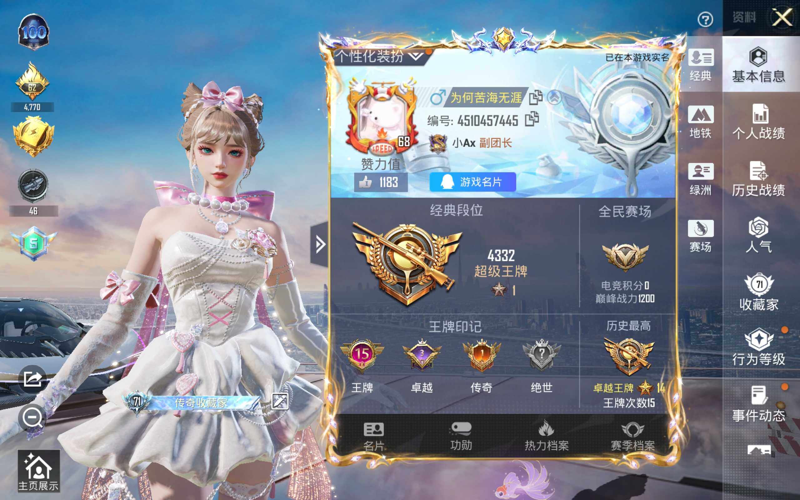 HPQM4114037和平精英账号详情图3