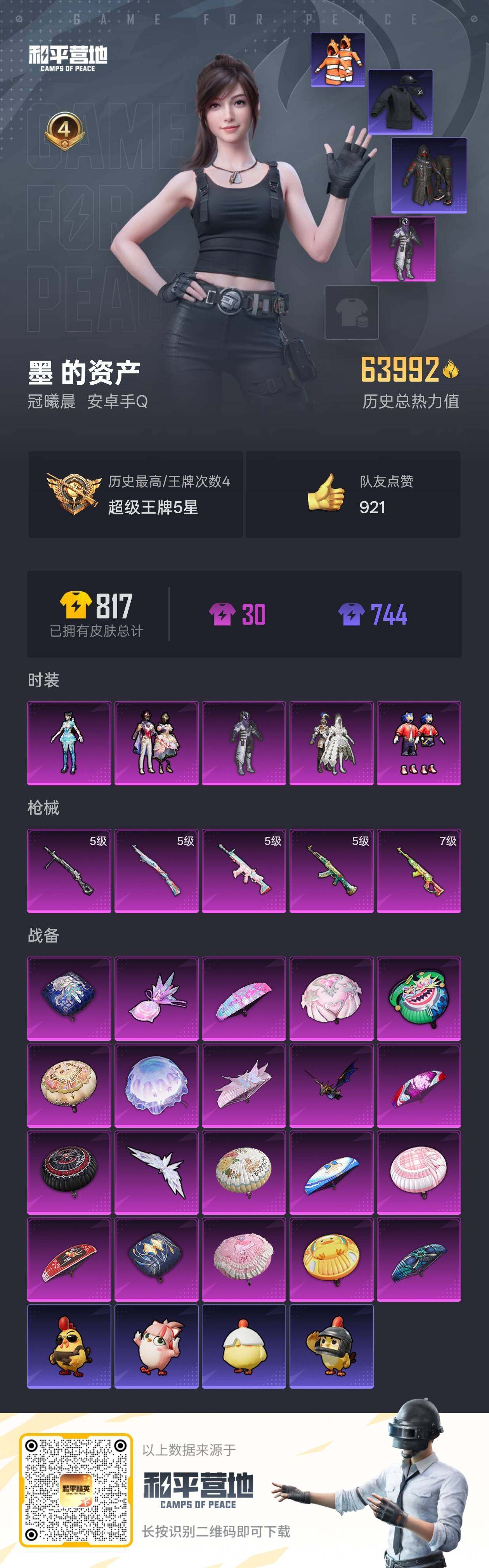 HPCMW463659和平精英账号详情图6