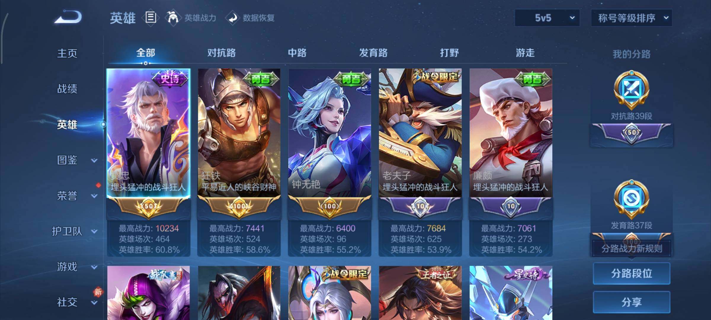 WZCMY481104王者荣耀账号详情图3