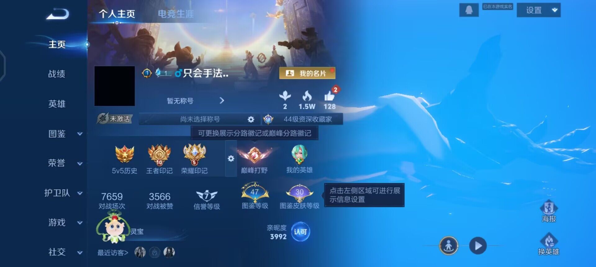 WZQM497499王者荣耀账号详情图3