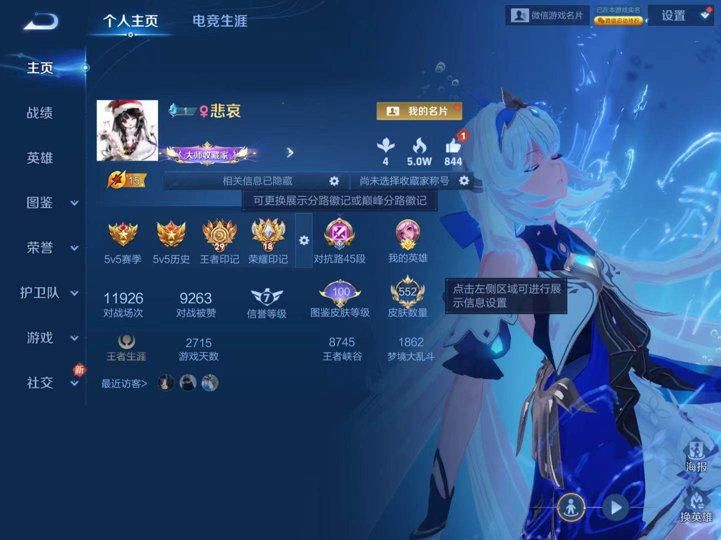 WZCMW492869王者荣耀账号详情图2