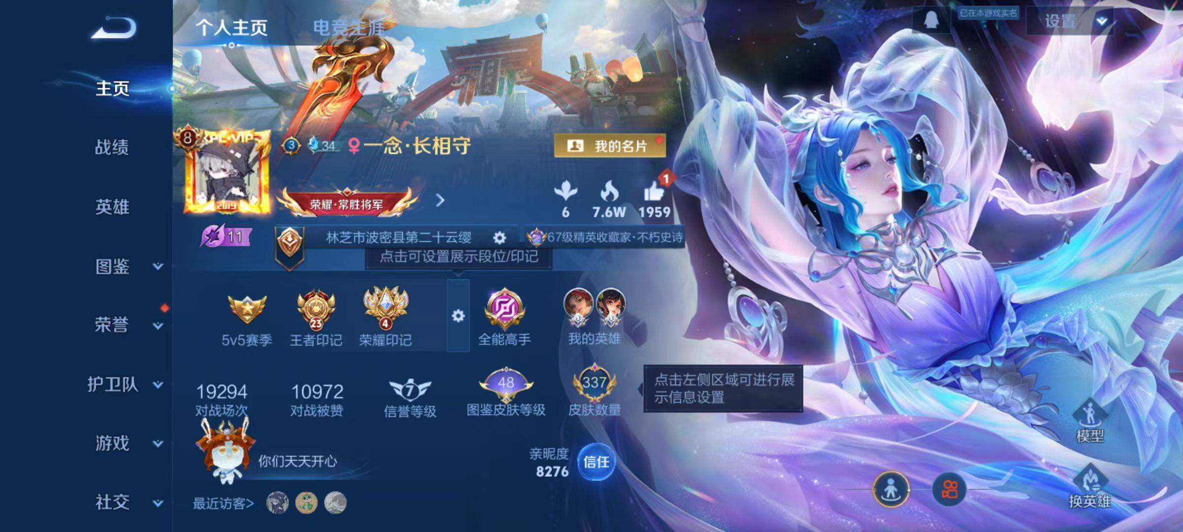 WZLX480303王者荣耀账号详情图8