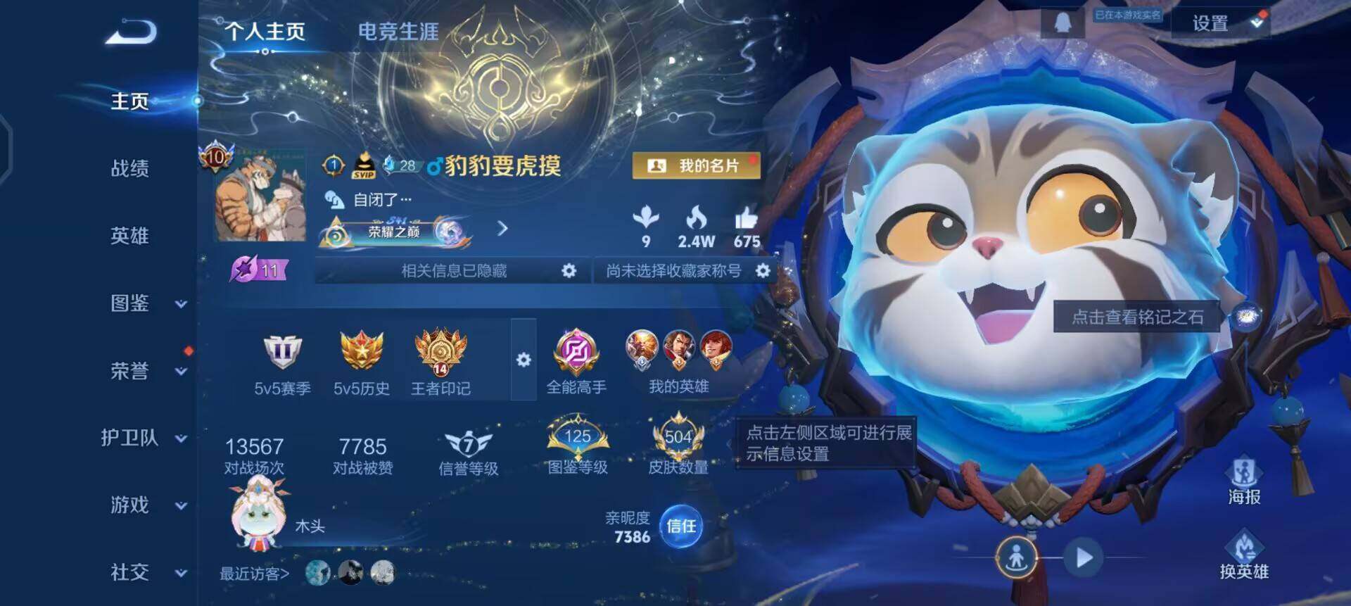 WZQM490357王者荣耀账号详情图3