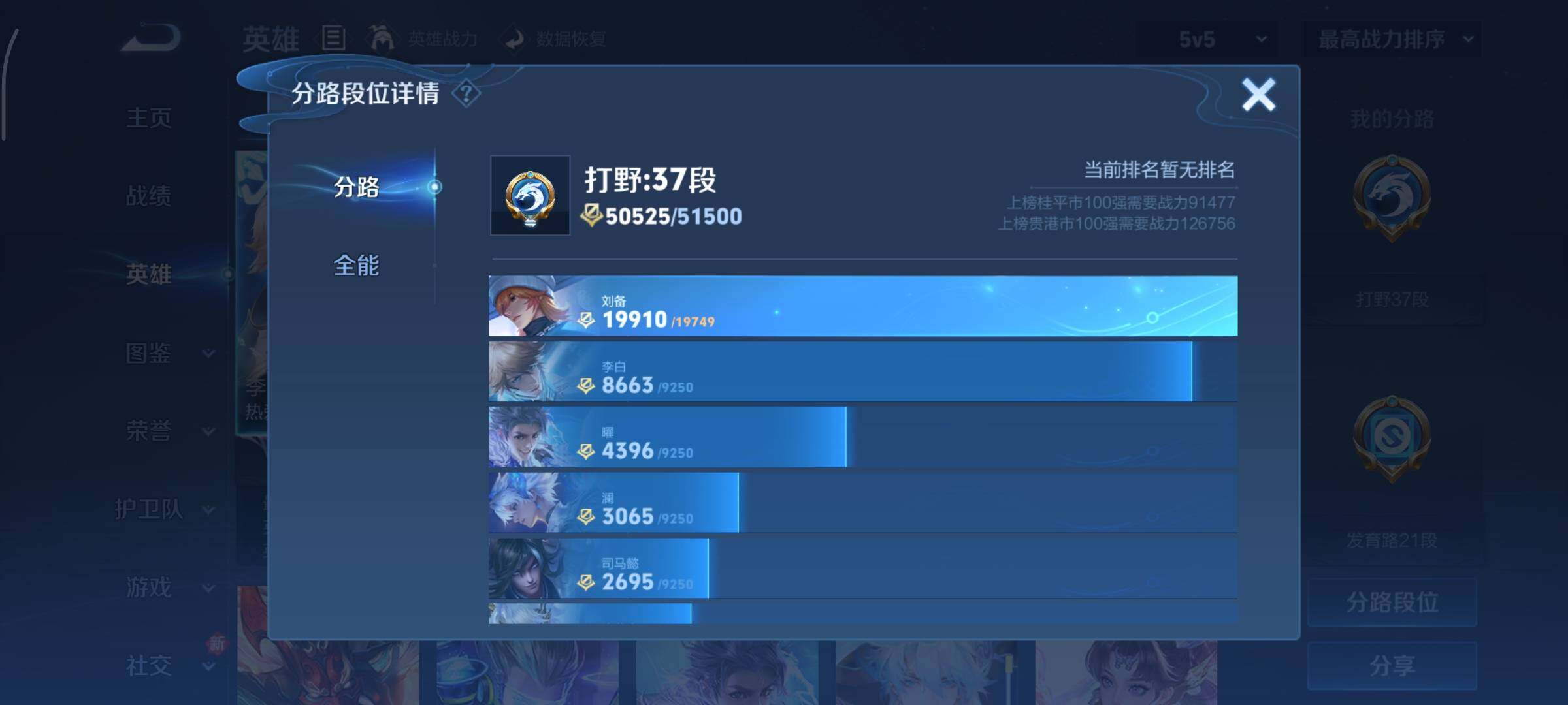 WZCMY484554王者荣耀账号详情图4