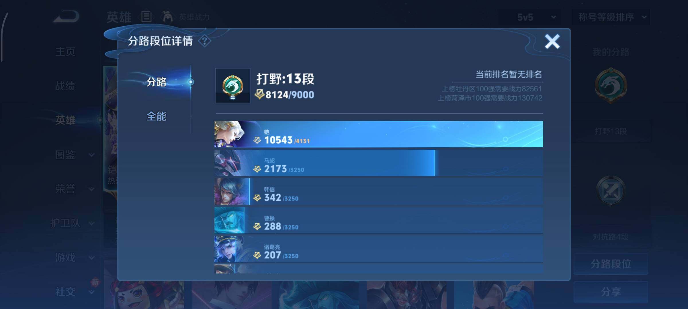 WZCMY484540王者荣耀账号详情图4