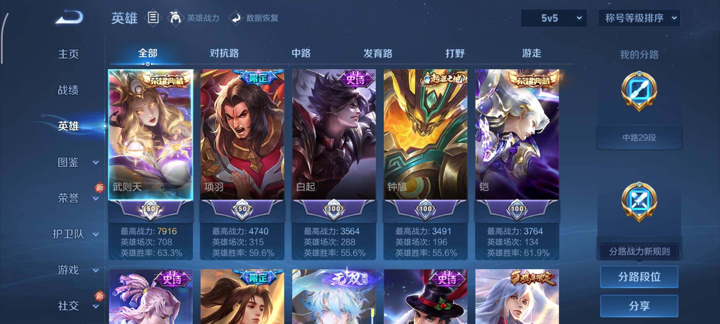 WZCMW483260王者荣耀账号详情图3