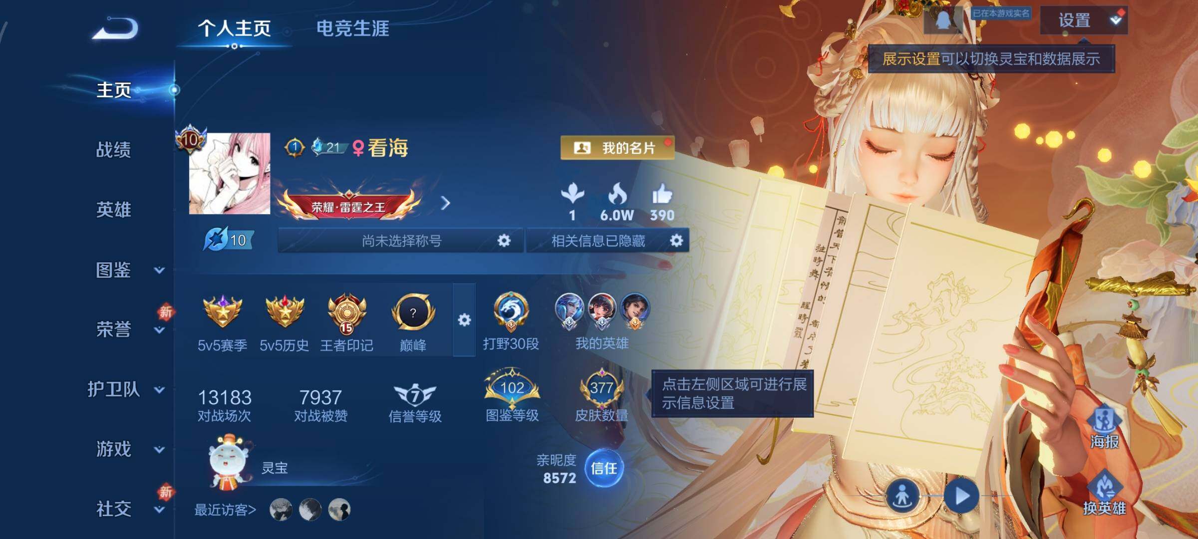 WZCMW484808王者荣耀账号详情图2