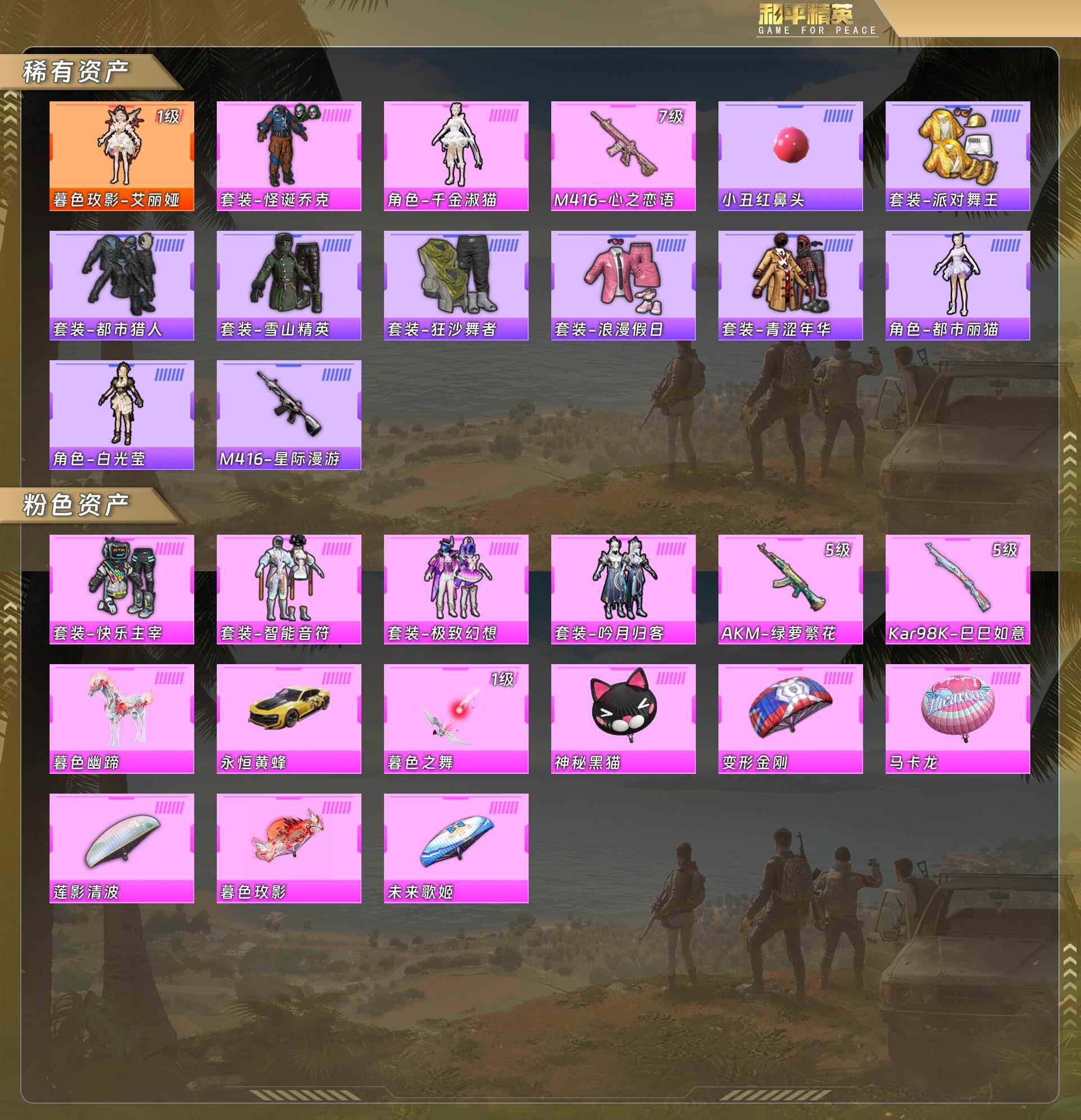 HPQM478488和平精英账号详情图5