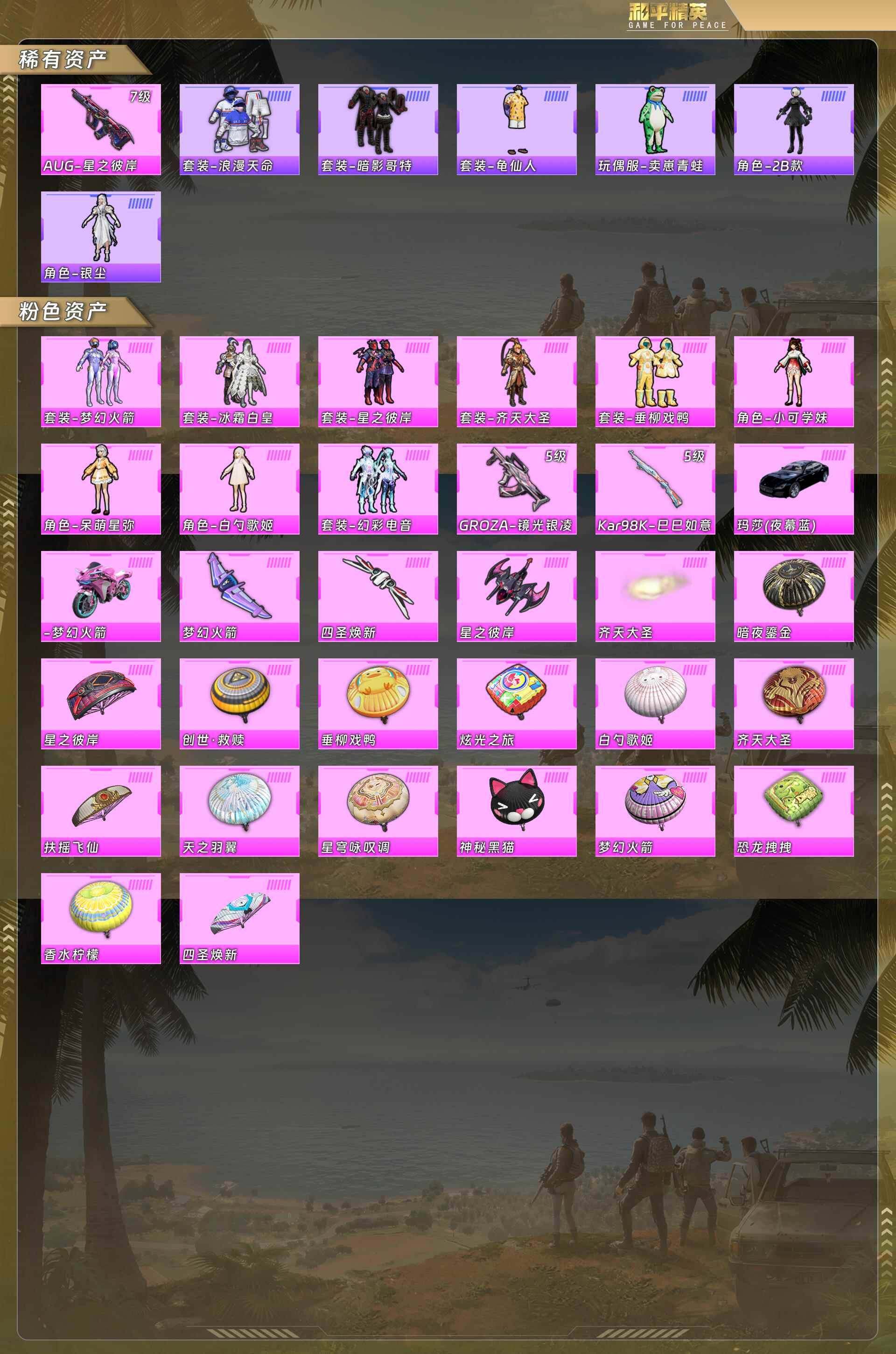 HPQM478472和平精英账号详情图6