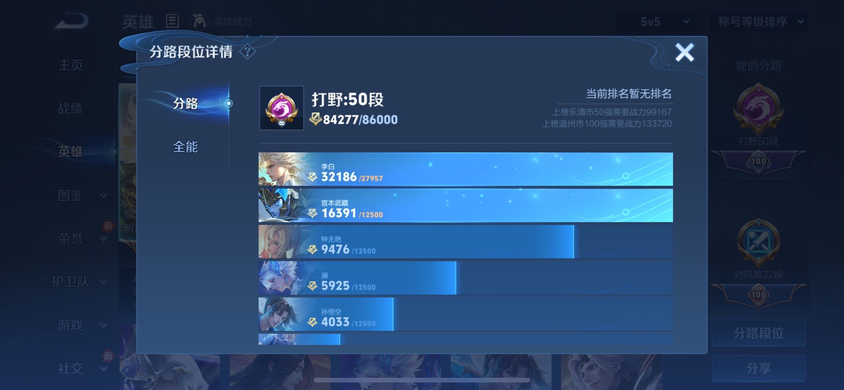 WZCMY484283王者荣耀账号详情图5