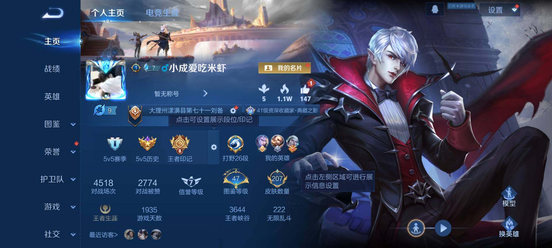 WZQM482431王者荣耀账号详情图3