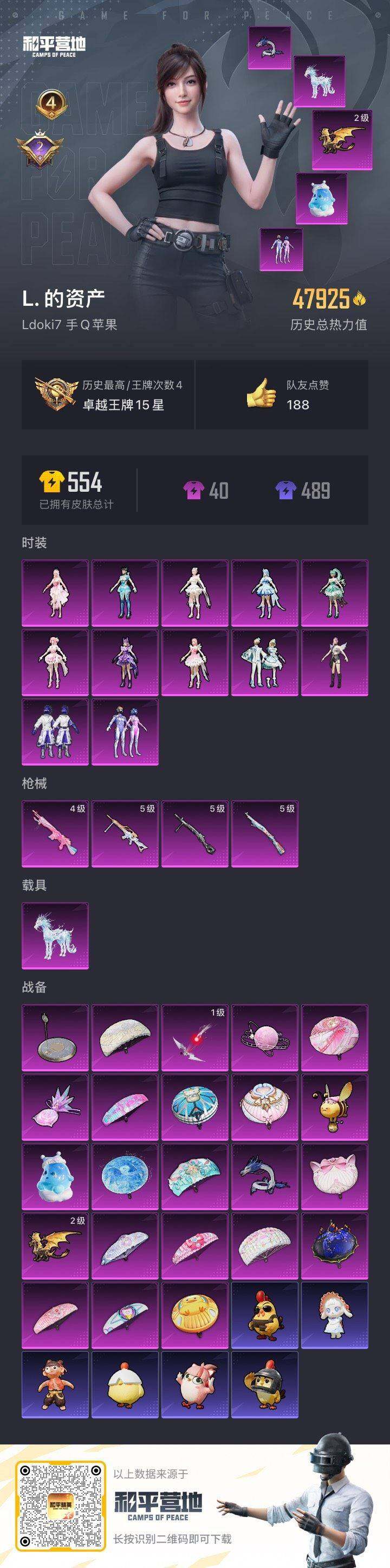 HPKG478832和平精英账号详情图19