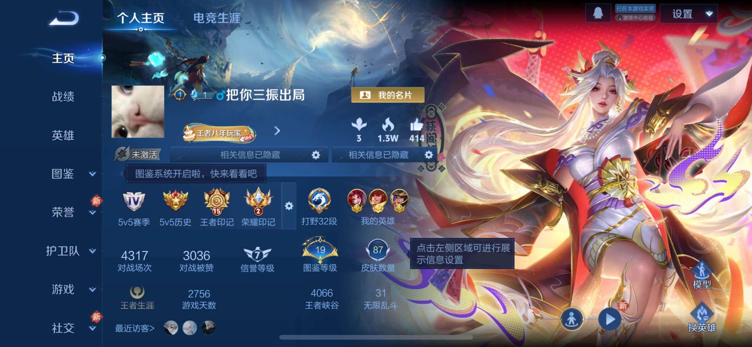 WZCMW484797王者荣耀账号详情图2