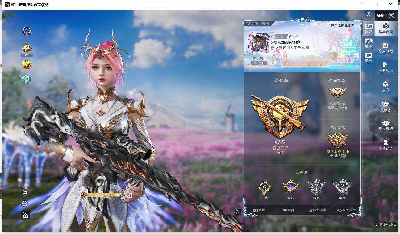 HPLE444600和平精英账号详情图14