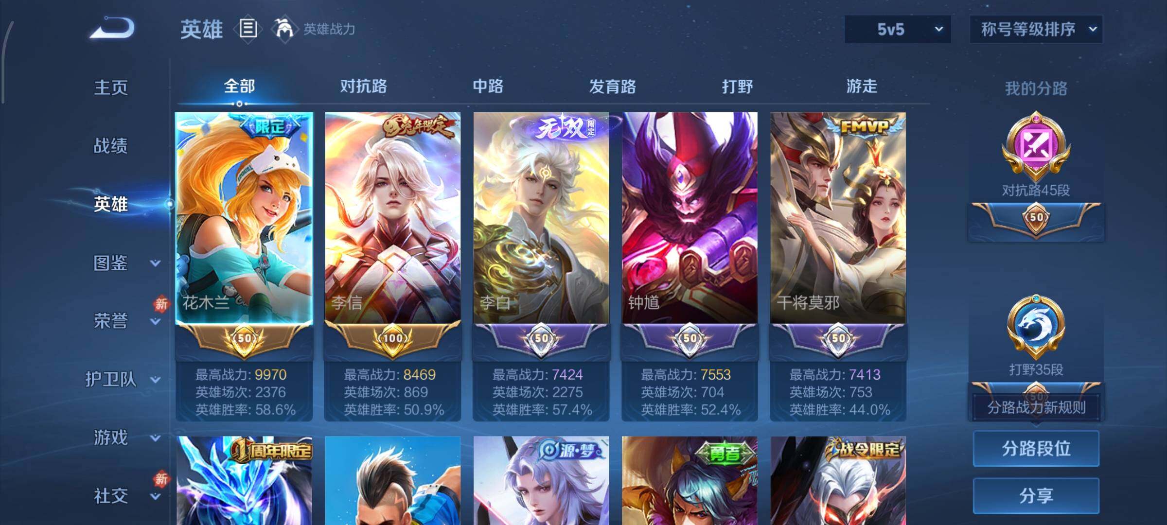 WZCMW485636王者荣耀账号详情图3