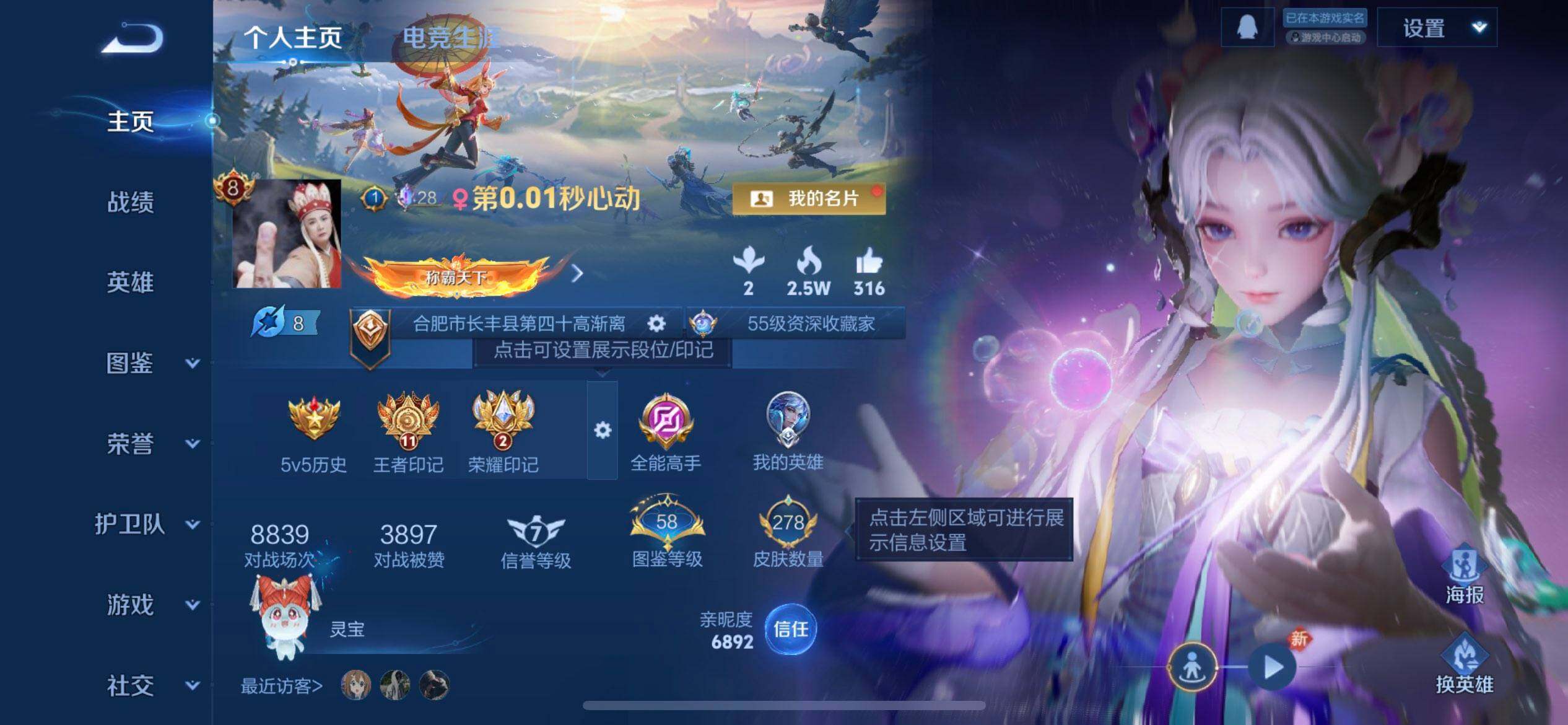 WZQM490323王者荣耀账号详情图3