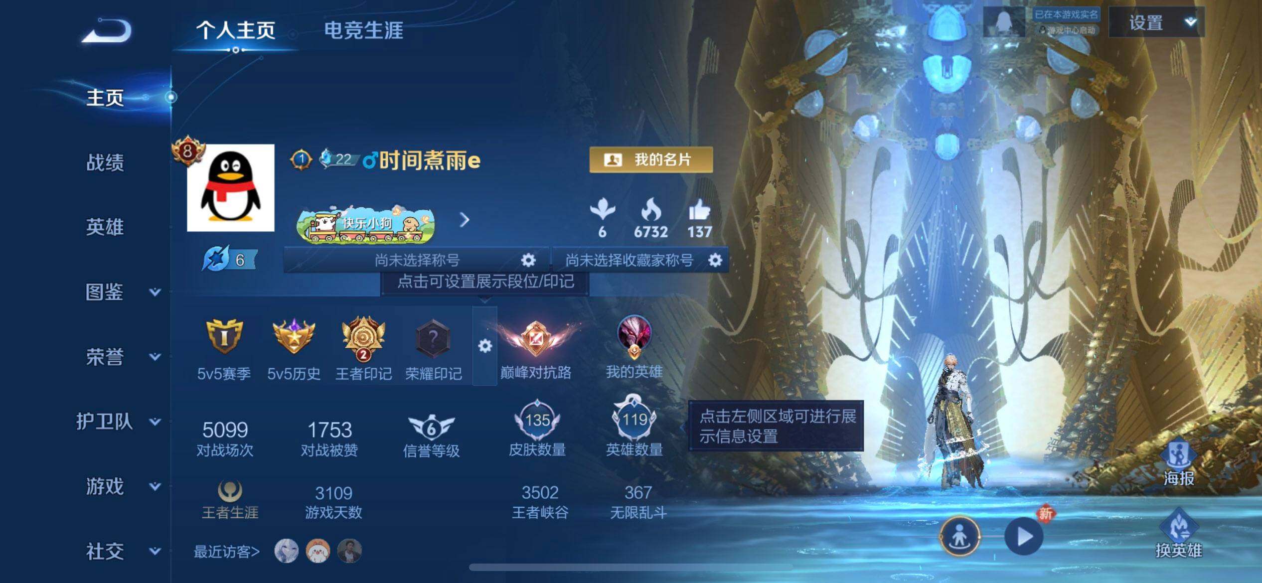 WZQM496049王者荣耀账号详情图3