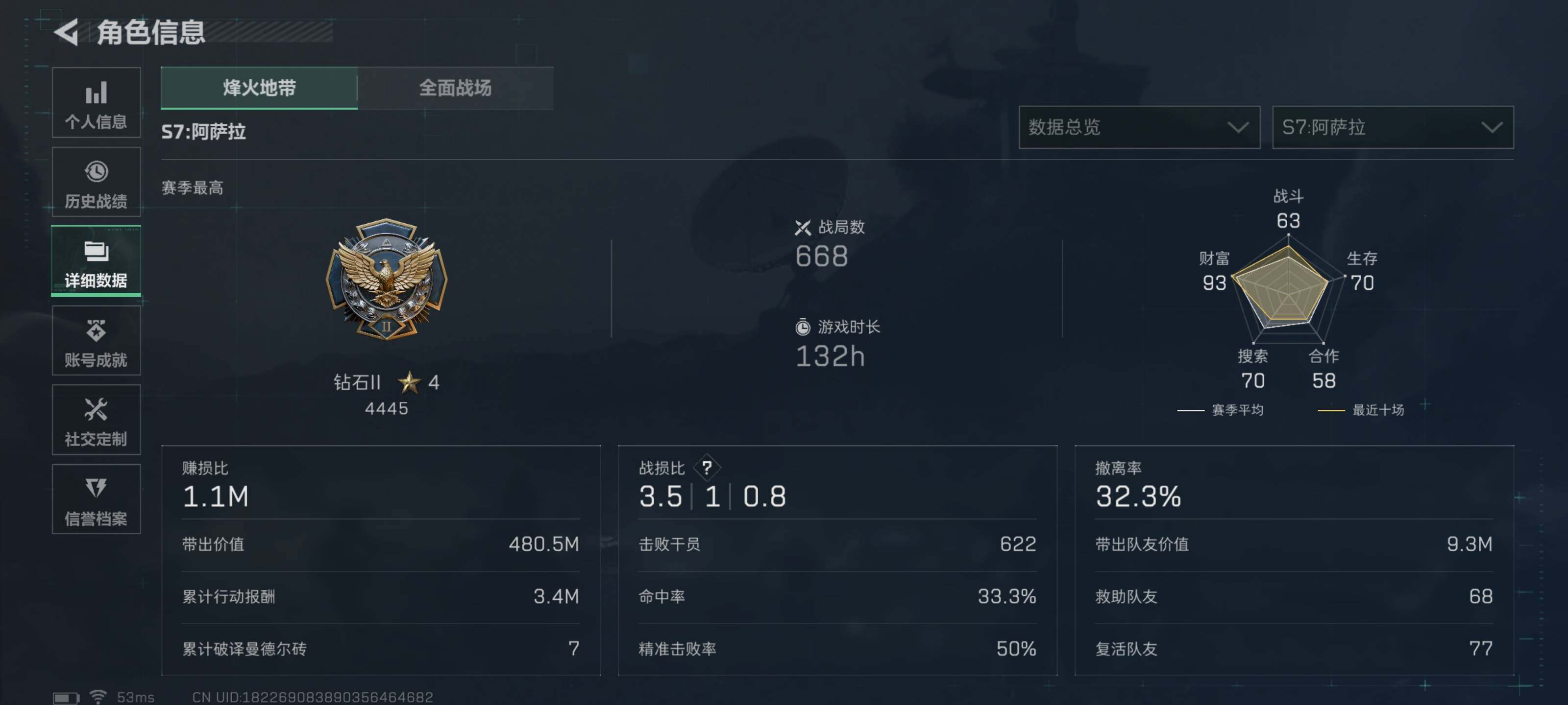 SJZQM426694三角洲行动账号详情图5