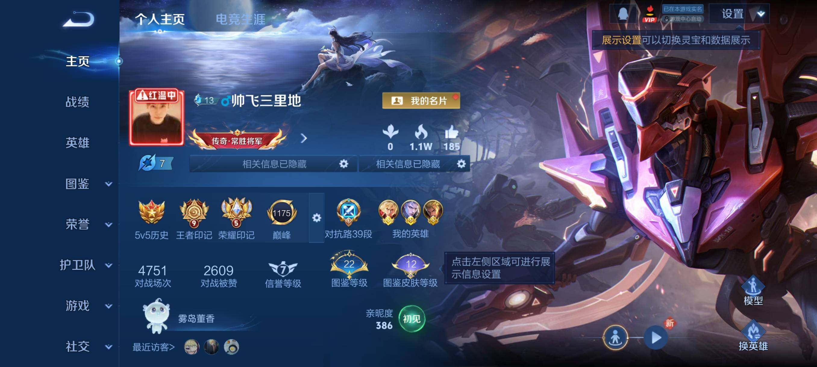 WZCMY487261王者荣耀账号详情图2