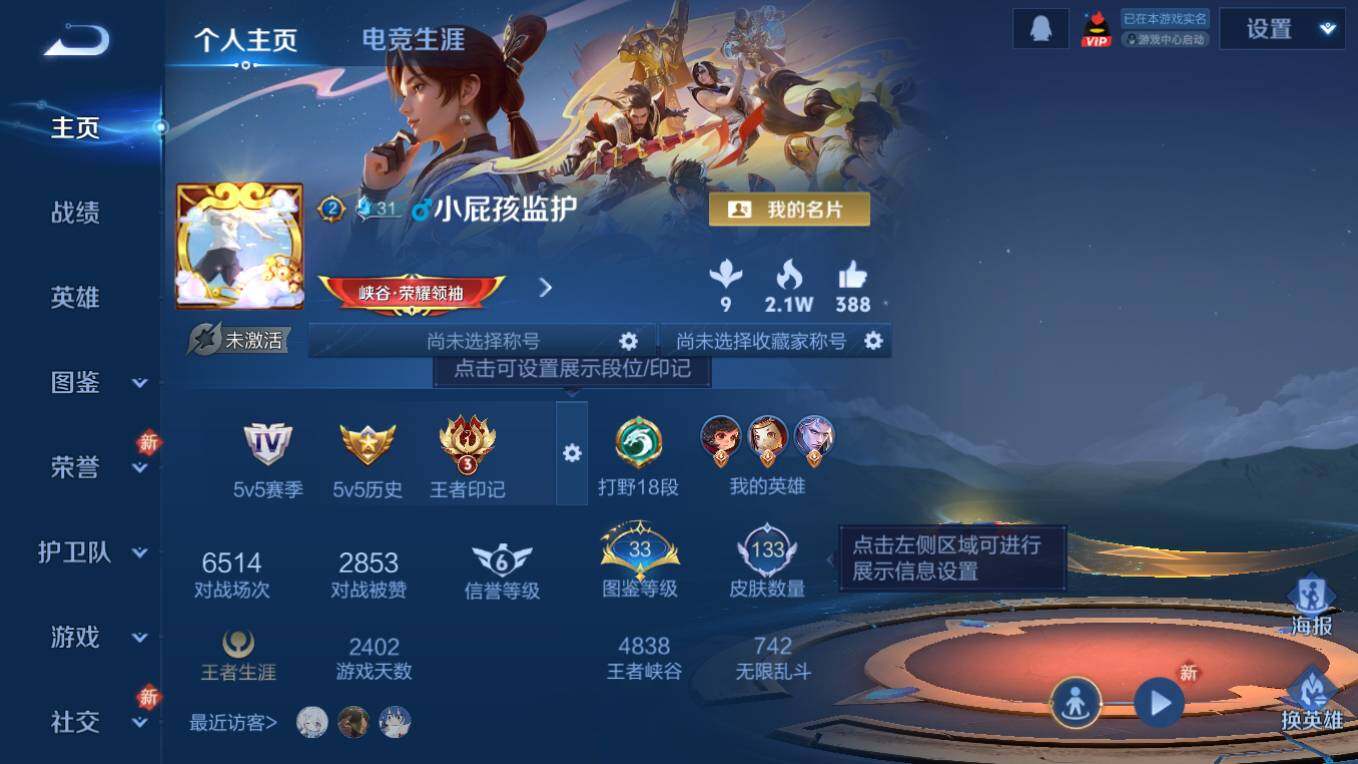 WZCMW495390王者荣耀账号详情图7