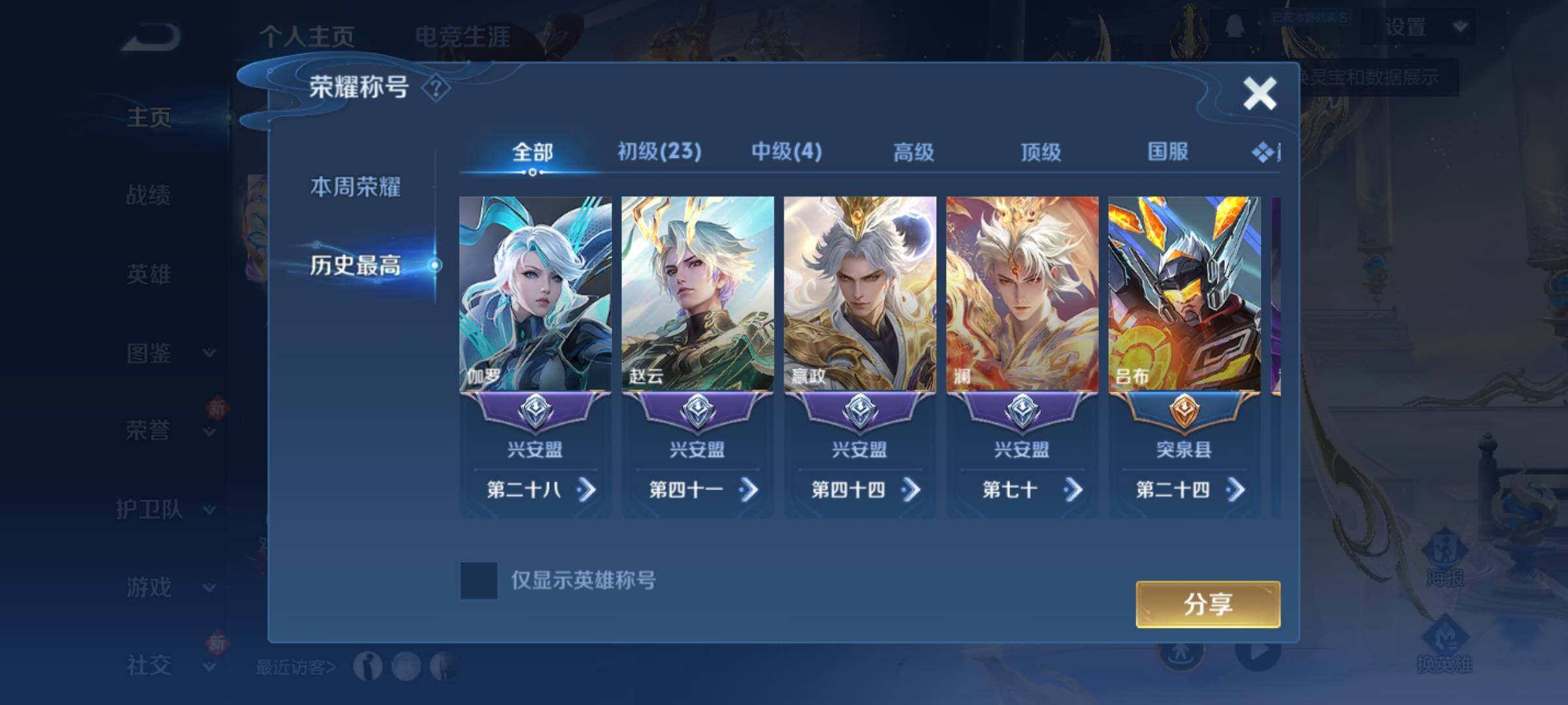 WZKG497364王者荣耀账号详情图10