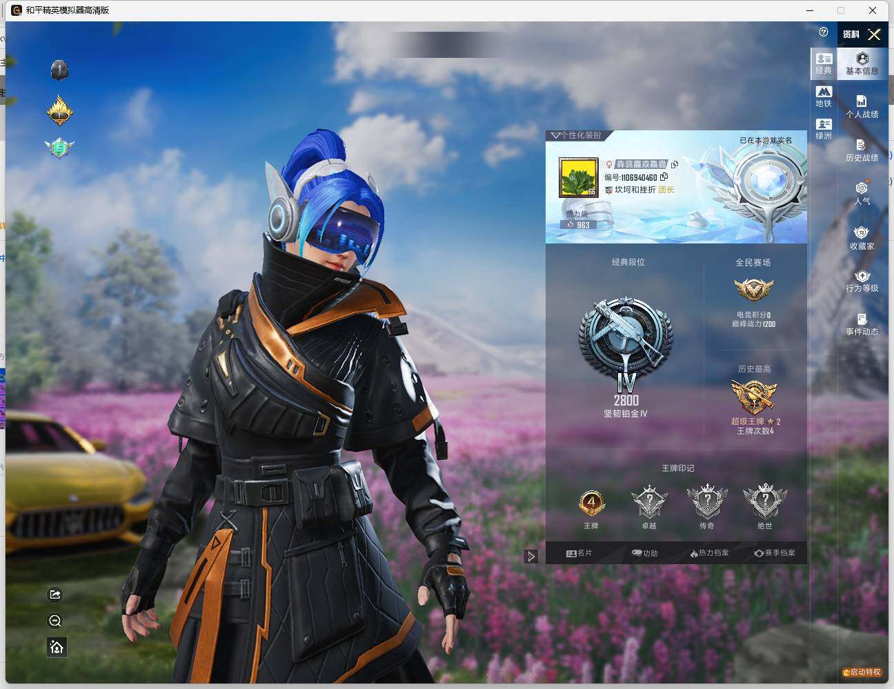 HPLX462982和平精英账号详情图7