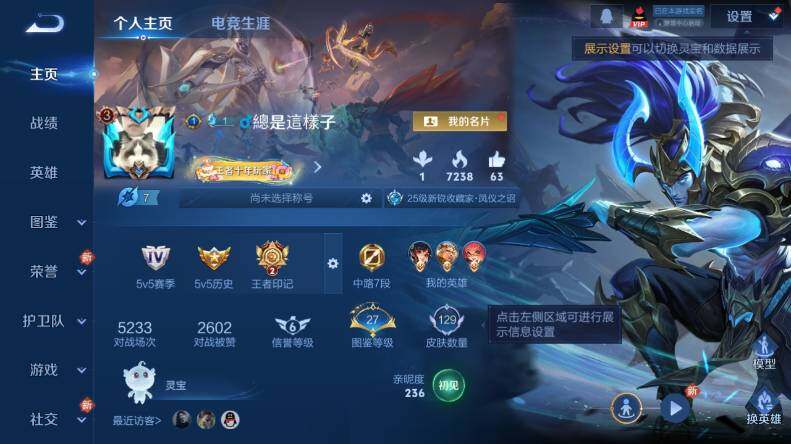 WZLX485661王者荣耀账号详情图5