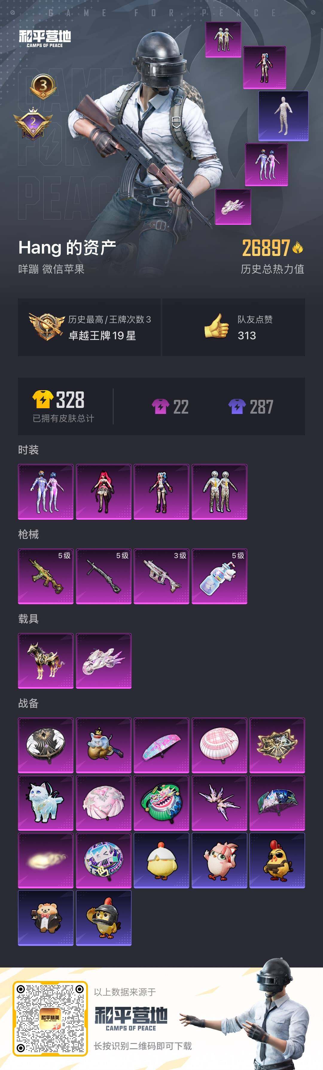 HPLX463297和平精英账号详情图10