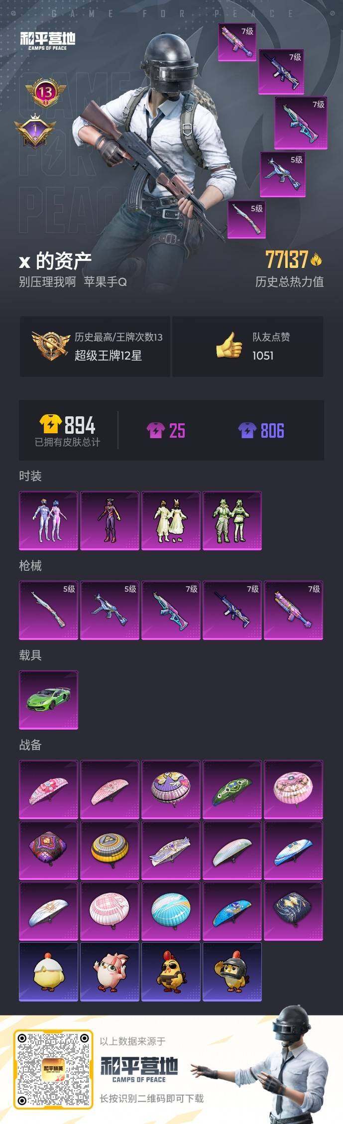 HPCMW463635和平精英账号详情图6