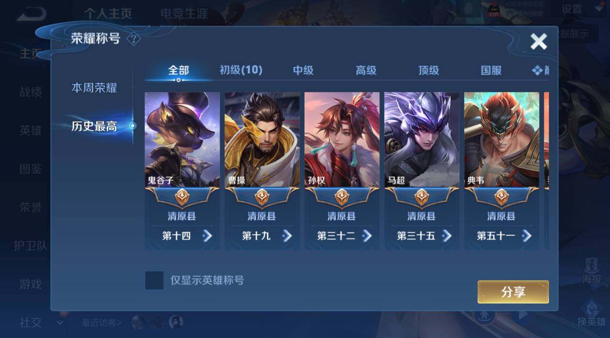 WZCMW4119008王者荣耀账号详情图8