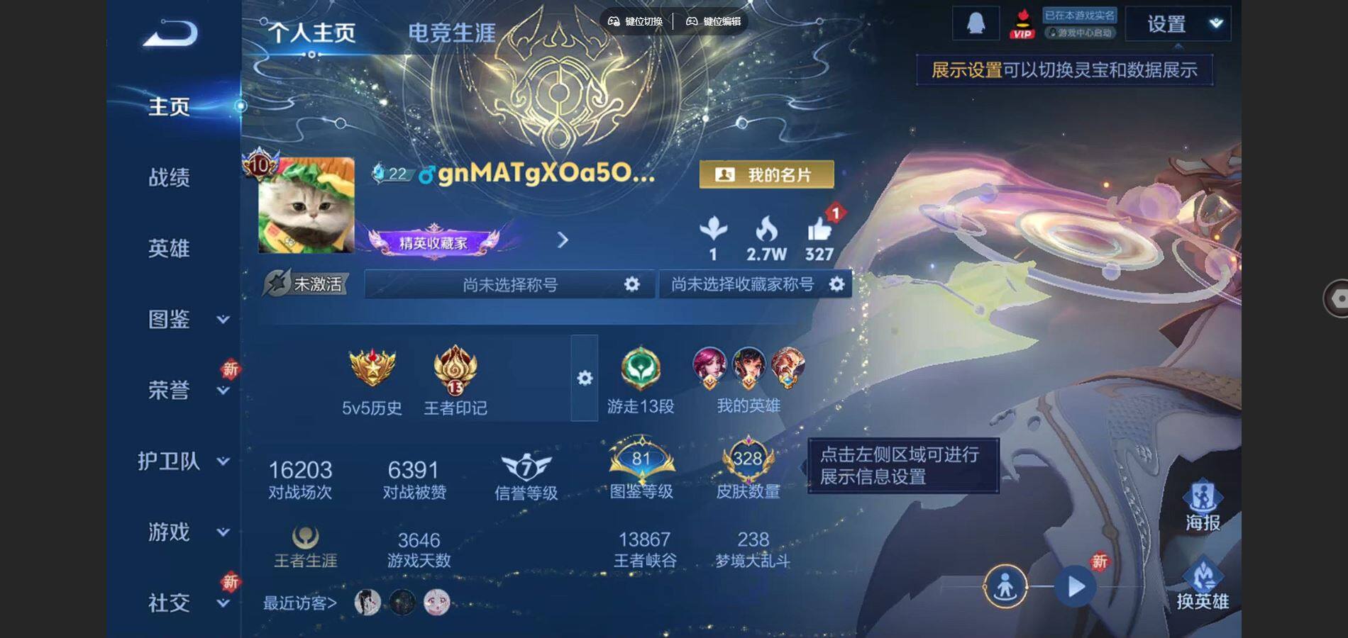 WZQYYX486128王者荣耀账号详情图2 WZQYYX486128王者荣耀账号详情图2