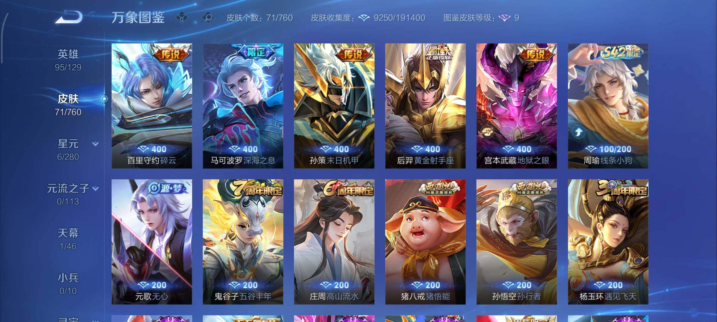 WZCMW4103343王者荣耀账号详情图6